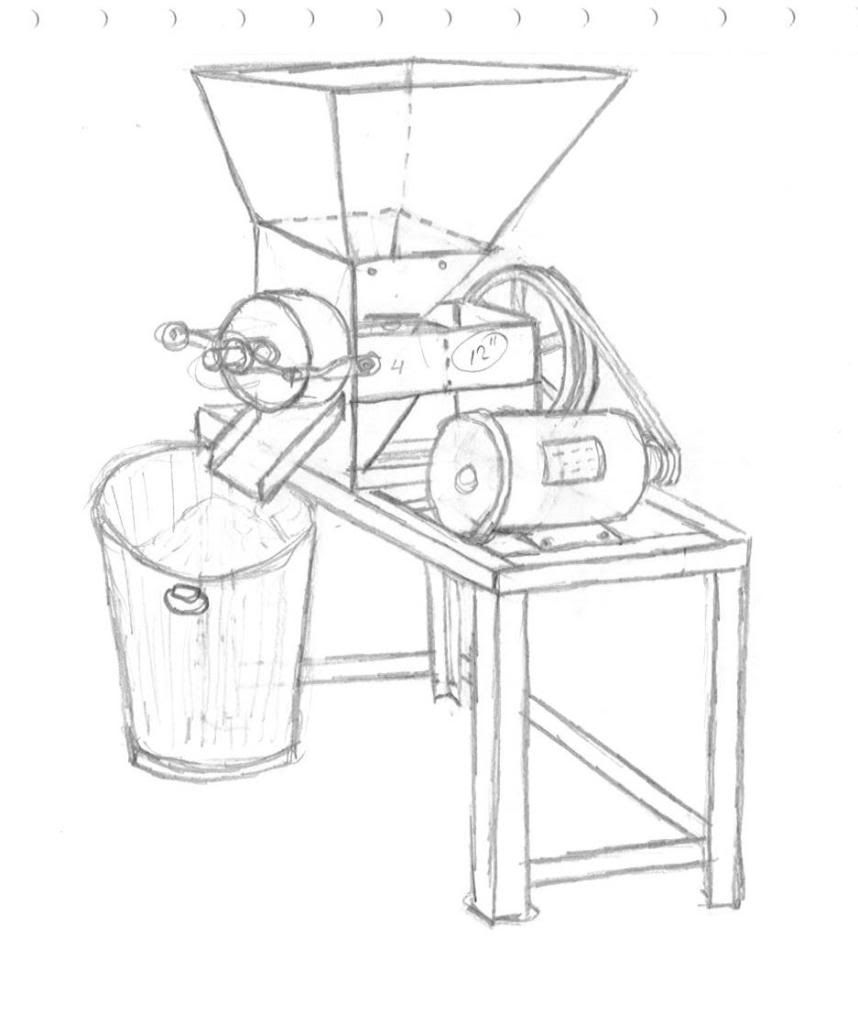 Homemade Corn grinder Homesteading Forum